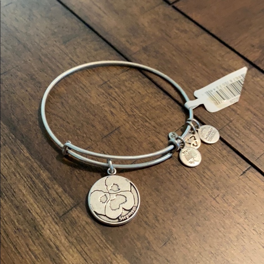Alex & Ani Stepmom Silver Bracelet